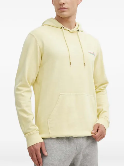 Rip Curl logo-print hoodie Yellow 04EMFL