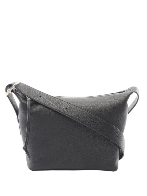 Loewe Pre-Owned 2010-2026 Leather Loop shoulder bag Black SCQ606KIL68666R4
