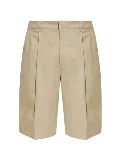 AllSaints Castro pleated shorts Neutrals M038TE