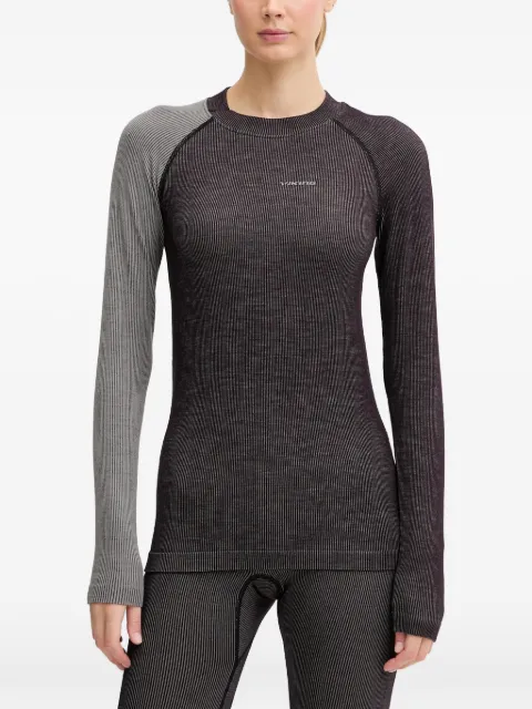 Viking Mounti ribbed-knit raglan-sleeve base layers Black 500278757