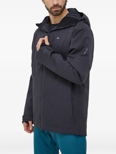 Rip Curl Freerider hooded zip-up ski jacket Grey 003MOU
