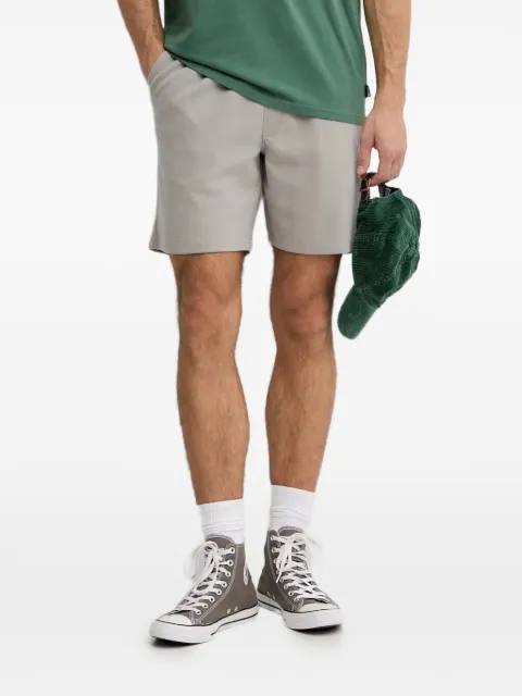 Hurley drawstring-waist logo-embroidered shorts Grey MFBEU00010