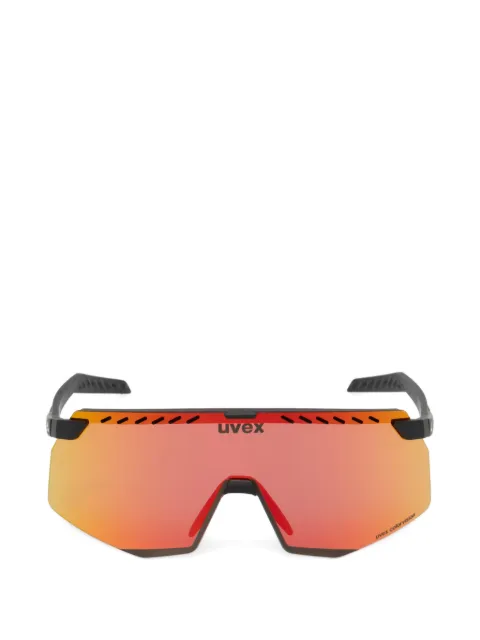Uvex Pace Stage S CV geometric-frame sunglasses Black 533052
