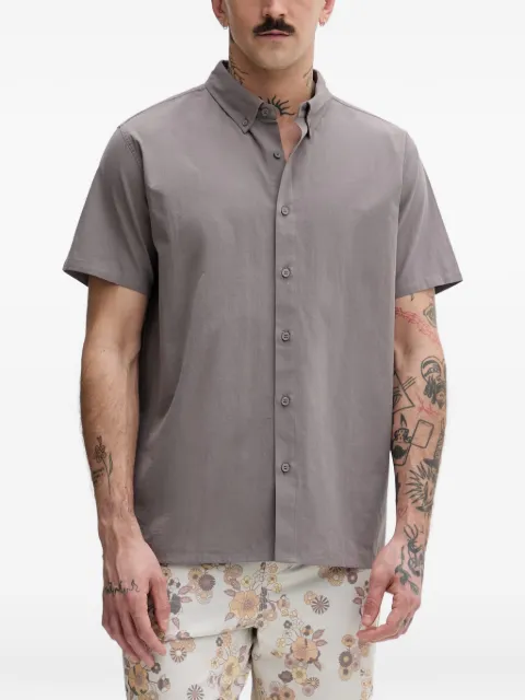 Hurley button-down short-sleeve shirt Grey MWVEU00005