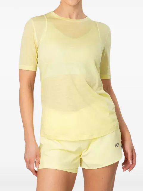Kari Traa Embla short-sleeve base layer Yellow 623718