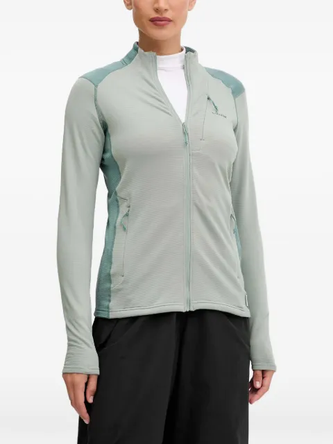 Viking Birger Lady zip-up panelled track jacket Green 740279384