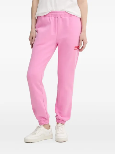 Rip Curl Surf Puff logo-print track pants Pink 03LWPA