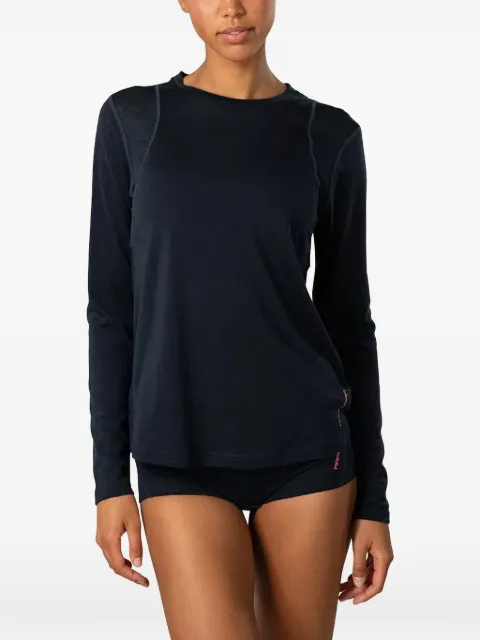Kari Traa Embla mesh-panelled long-sleeve base layer Blue 623717
