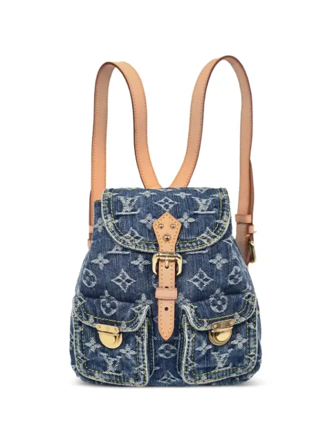 Louis Vuitton Pre-Owned 2006 PM Sac a Dos Monogram backpack Blue 177911