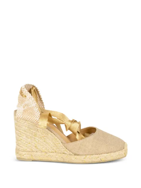 Castañer Carina heeled espadrilles Neutrals CARINA8290