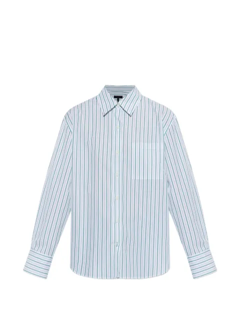 rag & bone striped-pattern shirt White RA8L26SSMCO