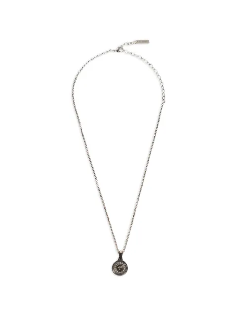 Versace Medusa crystal-embellished necklace Silver 10261181A00621
