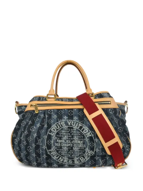 Louis Vuitton Pre-Owned 2006 GM Cabas Raye Monogram tote bag Blue 187223