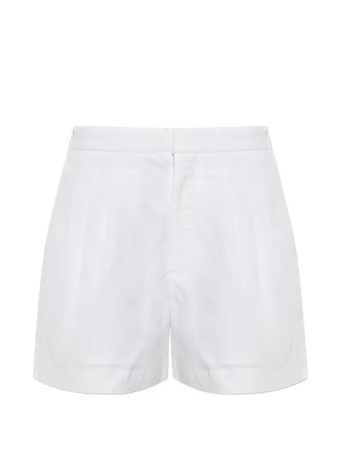 rag & bone pleated tailored shorts White RAL526P9MSW
