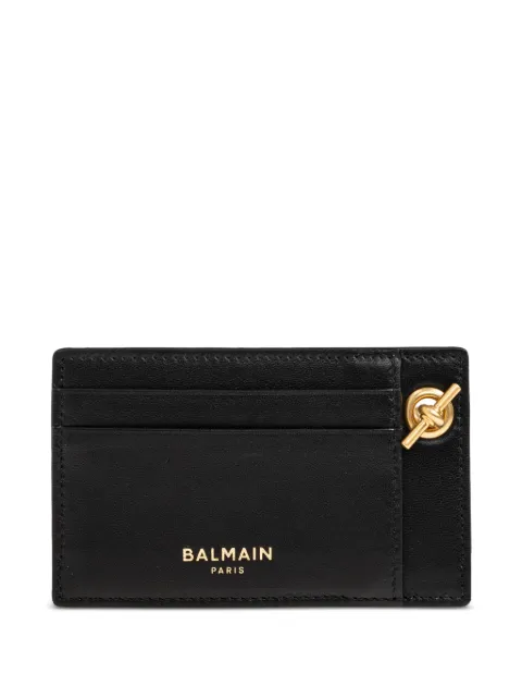 Balmain chain-link cardholder Black HN1MA274LNSA