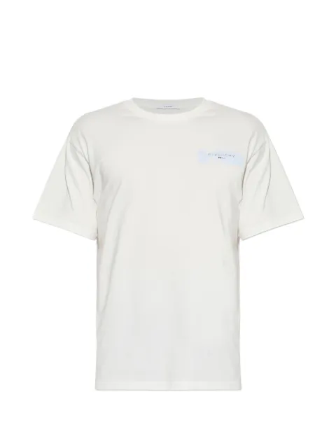 Givenchy logo-print cotton T-shirt White BM71NK3YUD128