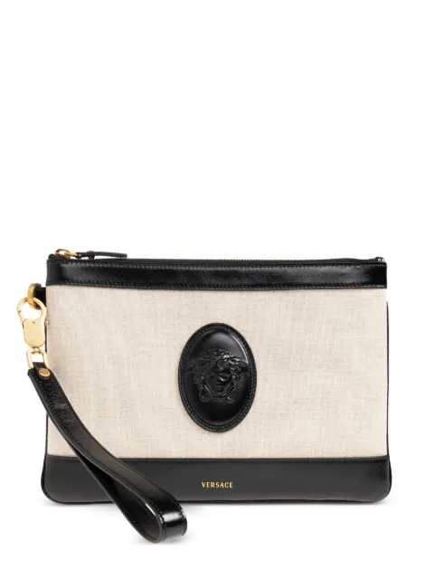 Versace Rivière clutch bag Neutrals 10252511A17864