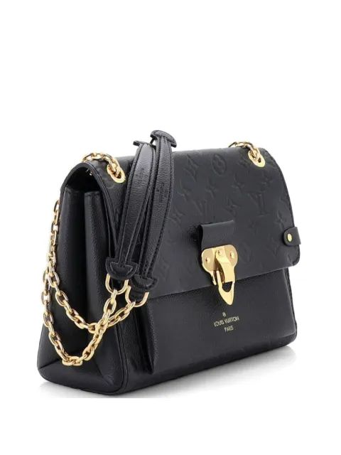 Louis Vuitton Pre-Owned Vavin Handbag Monogram Empreinte Leather PM crossbody bag Black TC58YLIVBKZB6S1F