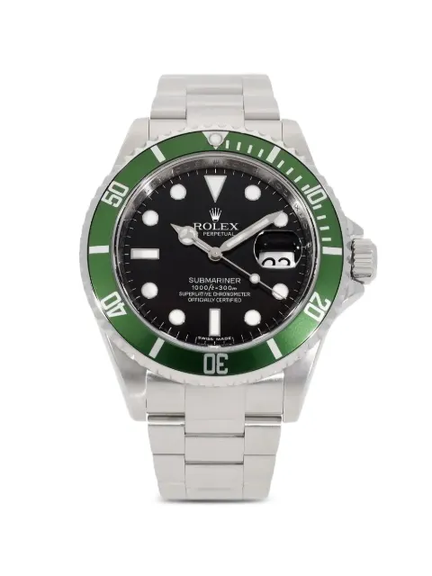Rolex Submariner 40mm watch Black 16610LV