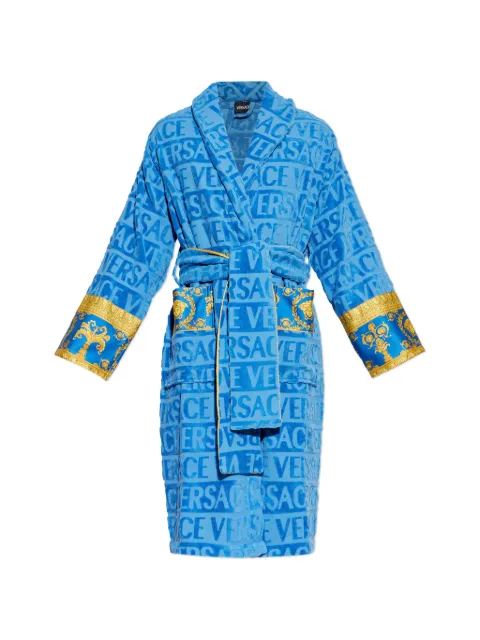 Versace Home I Love Baroque bathrobe Blue ZACJ00008ZCOSP052