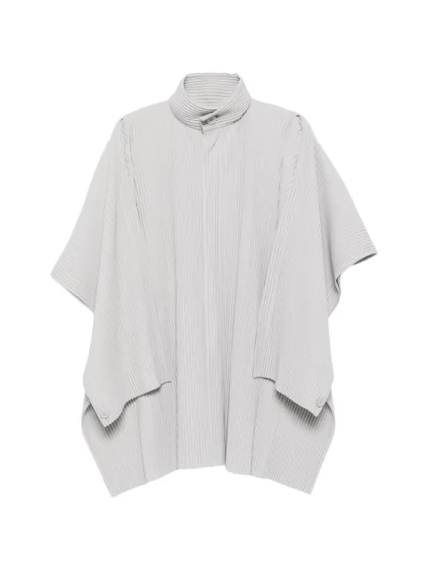 Homme Plissé Issey Miyake Motion Blur pleated jacket Grey HP68JC201