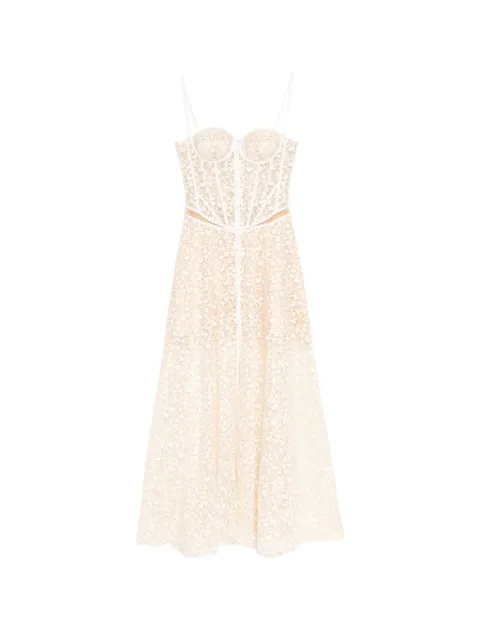 MONTSAND Mina dress Neutrals D198
