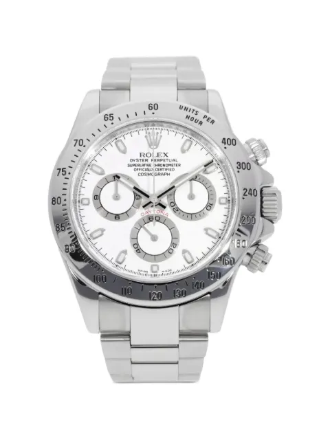 Rolex Daytona 40mm watch White 116520