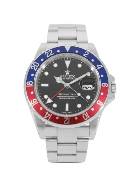 Rolex GMT-Master II 40mm watch Black 16710
