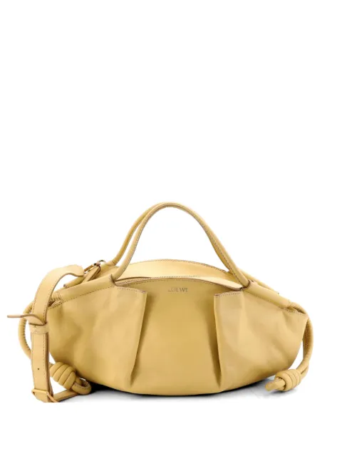 Loewe Pre-Owned Paseo Bag Shiny Nappa Calfskin Small shoulder bag Neutrals GOTSUR3W2QNTIDLH