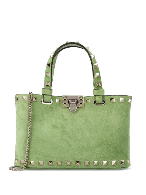 Valentino Garavani Rockstud tote bag Green 9W2P0AT0K