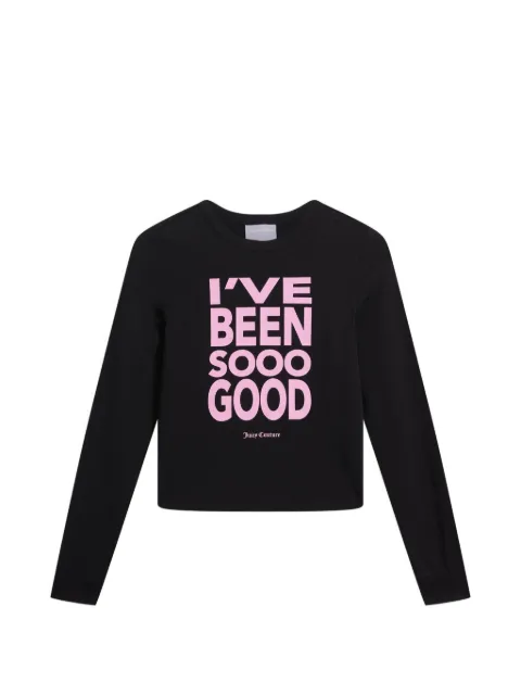 Juicy Couture slogan-print graphic-pattern pajama set Pink JCYPJ126851101