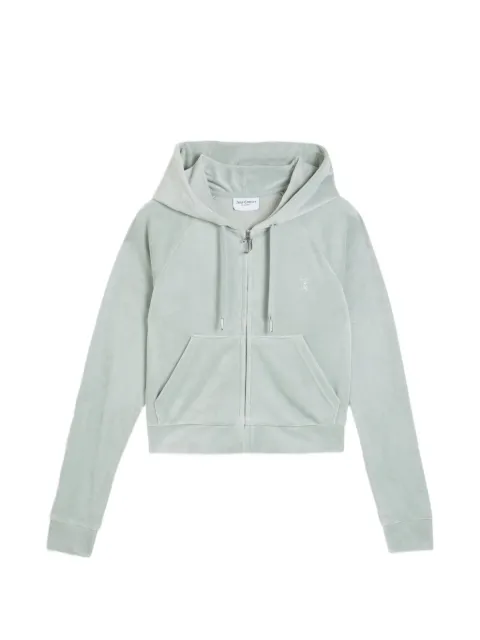 Juicy Couture diamanté velour hoodie Grey JCWAS225306900