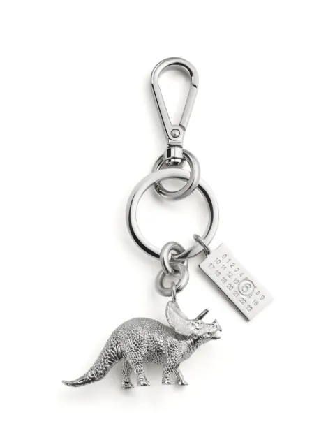 MM6 Maison Margiela dinosaur charm keyring Silver SM6UA0025P9206