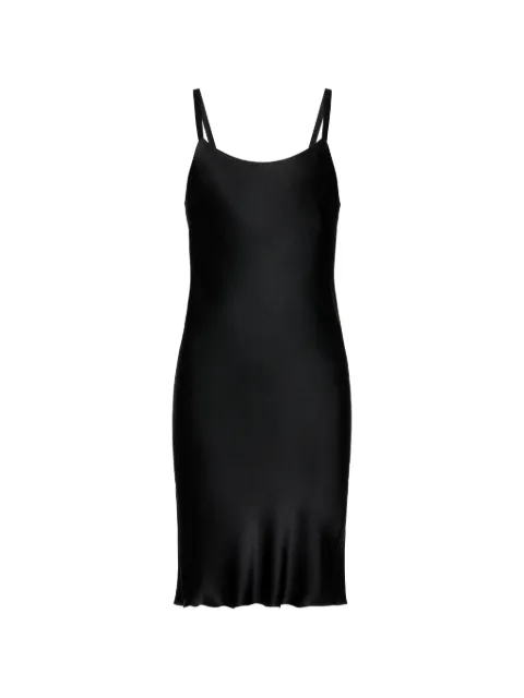 Maison Margiela bias-cut slip mini dress Black S51DD0084M36047