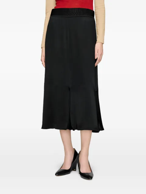 Maison Margiela satin-finish Four Stitches skirt Black S51ME0062M36047900