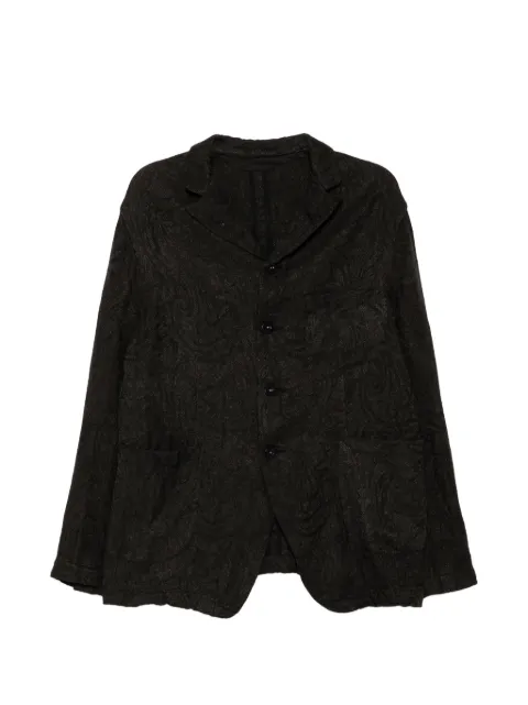 Klasica single layer pocket blazer Black BLZA02