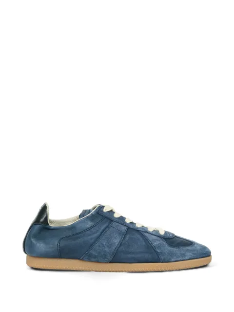 Maison Margiela Replica calf leather sneakers Blue S58WS0305P7795