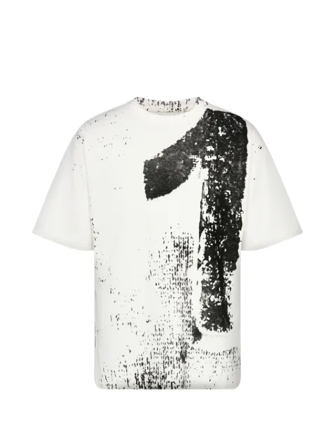 Maison Margiela 10 Print cotton T-shirt White S50GC0741M20222