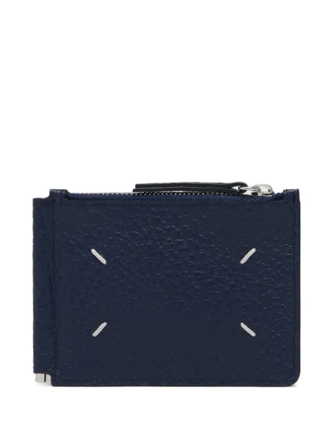 Maison Margiela Four Stitches leather wallet Blue SA1UI0050P8844