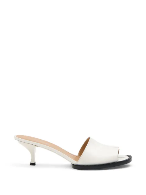 Maison Margiela Tabi leather sandals White S58WP0313P8193