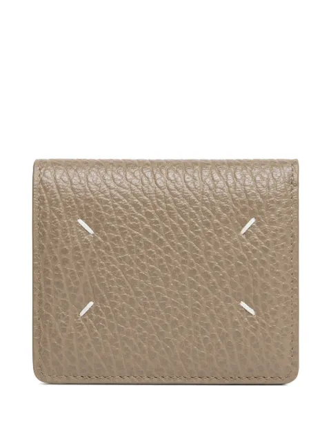 Maison Margiela Four Stitches grained leather wallet Brown S56UI0140P8844