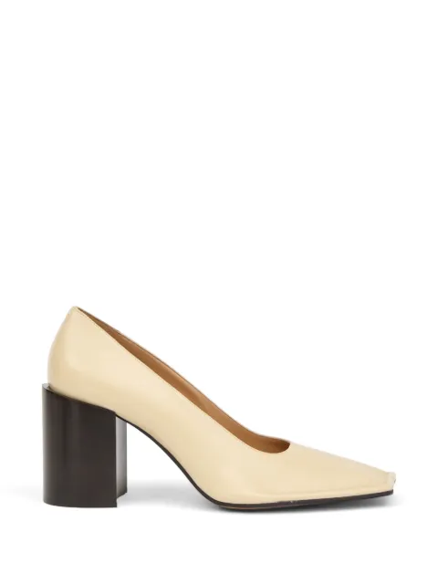 Maison Margiela 85mm leather heeled pumps Neutrals S58WL0322P7684