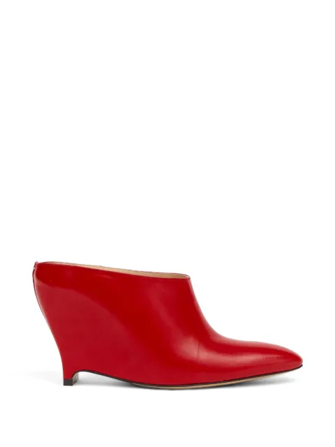 Maison Margiela Heel-less Mules Red S58WP0323P7684