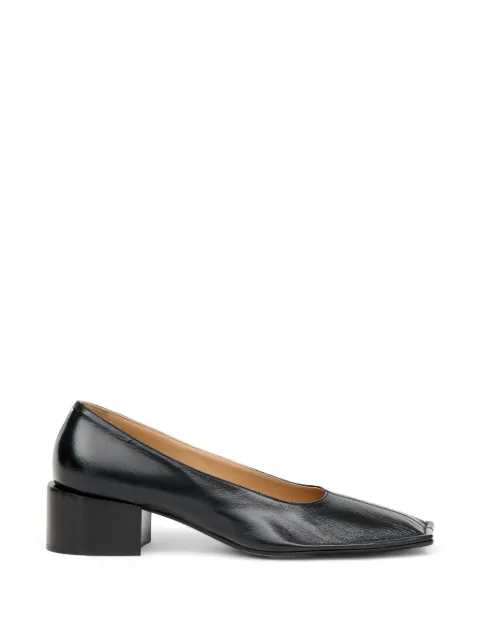 Maison Margiela piped square-toe pumps Black S58WL0321P7684