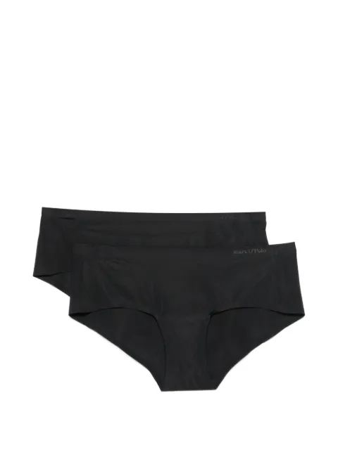 Marc O'Polo logo-detail briefs (set of two) Black MPO10221573