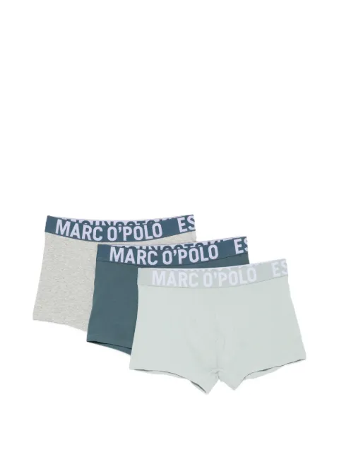 Marc O'Polo logo-waistband boxers (set of three) Blue 26Q1M00098