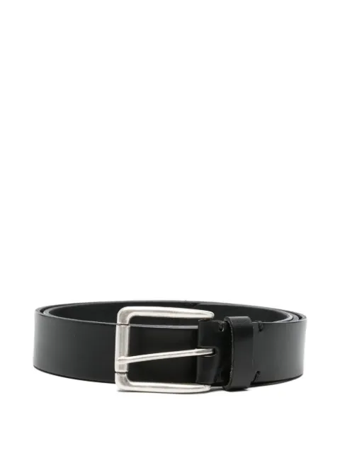 Marc O'Polo logo-debossed buckle-fastening belt Black MPO5000006721