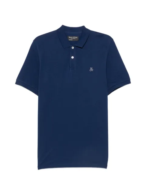 Marc O'Polo logo-embroidered polo shirt Blue B21223053092