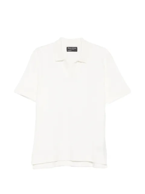 Marc O'Polo ribbed-knit short-sleeve top Neutrals MPO5000012663