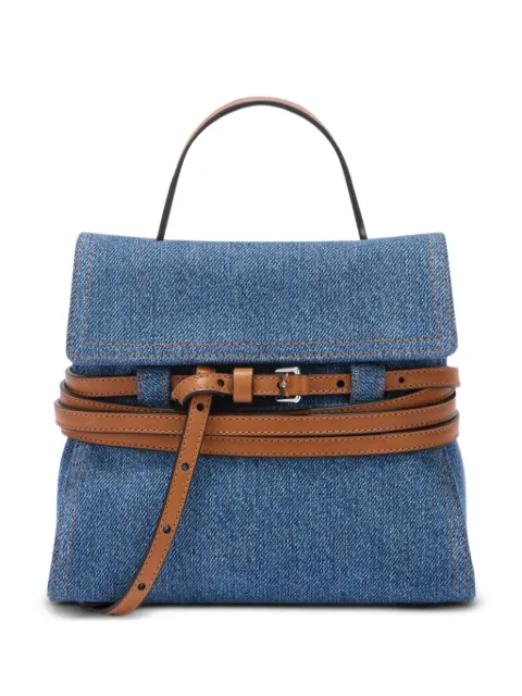 Moschino Tie Me small clutch Blue MC4037PP1POO1